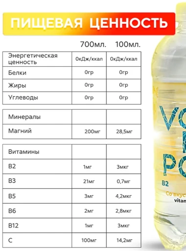 Vodopoy Витаминизированная вода со вкусом ананаса,0,7 л. 
