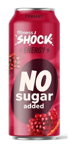 FitnesSHOCK Напиток  Energy 450 мл - гранат