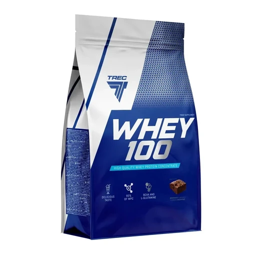 Trec Nutrition Whey 100 900 г - шоколад