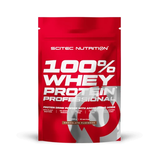 Scitec Nutrition 100% Whey Protein Professional 1000г - шоколад 