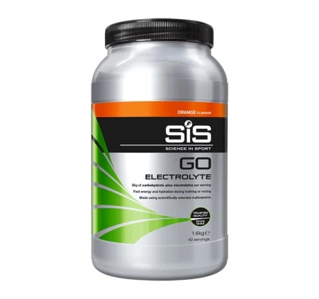 SiS GO Electrolyte Powder Напиток углеводный с электролитами в порошке, вкус Апельсин, 1,6 кг* 