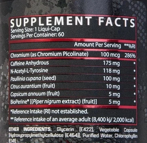 Nutrex Lipo-6 Black Ultra Concentrate, 60 капсул UE! 