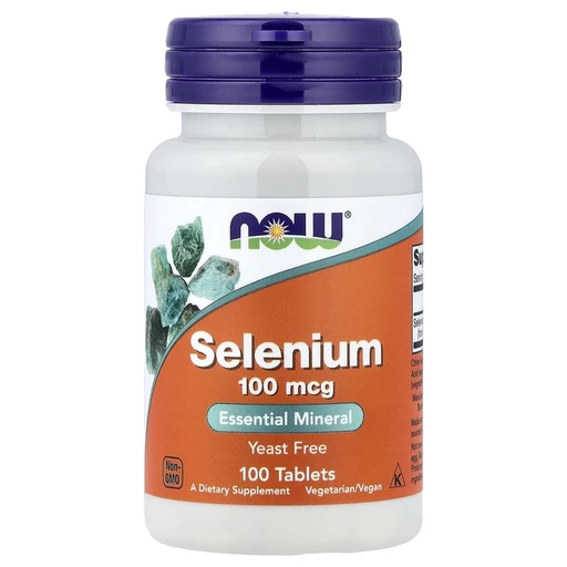 NOW Selenium 100 mcg 100 таб