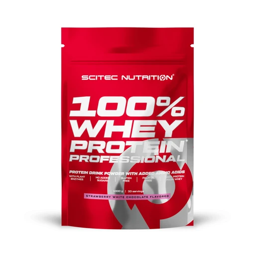 Scitec Nutrition Whey Protein Professional 30 г клубника белый шоколад
