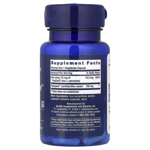 LIFE EXTENSION Gastro-Ease 60 вег капс 