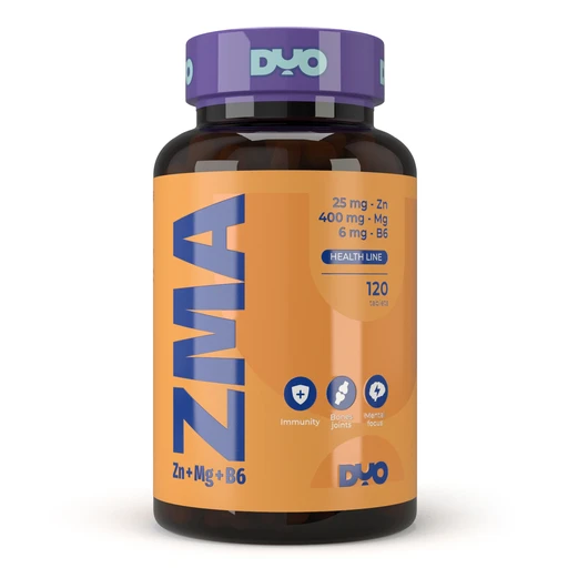 DYO ZMA Zn + Mg + B6 (Цинк + Магний + B6), 120 капс