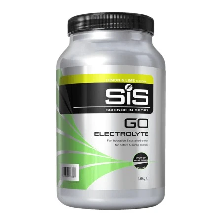SiS GO Electrolyte Powder Напиток углеводный с электролитами в порошке, вкус Лимон и Лайм, 1,6 кг* 