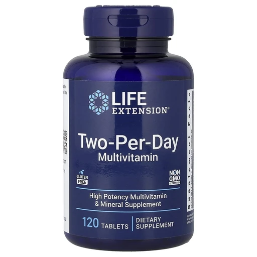 Life Extension Two-Per-Day Multivitamin 120 tabs