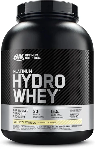 OPTIMUM NUTRITION Platinum Hydro Whey 1590 гр - ваниль