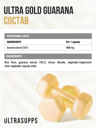 ULTRASUPPS Ultra Gold Guarana 90 капс 