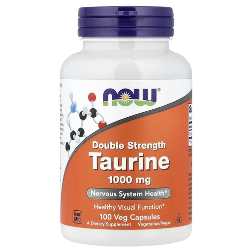 NOW Taurine 1000 mg 100 vcaps 
