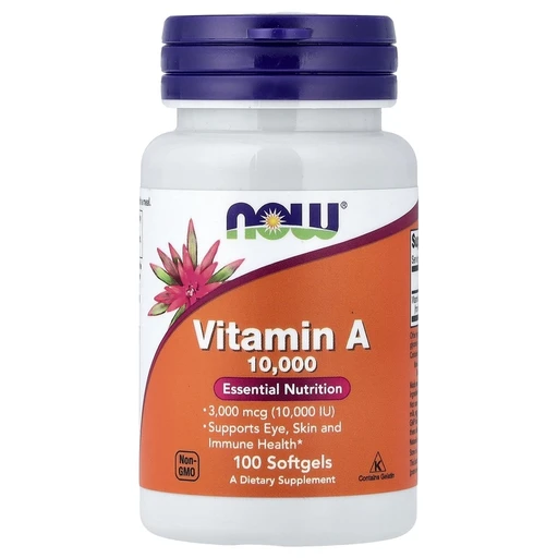 NOW Vitamin A 10000 100 капс