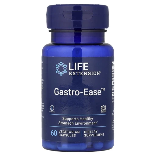 LIFE EXTENSION Gastro-Ease 60 вег капс