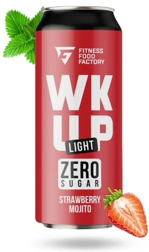 FITNESS FOOD FACTORY Напиток WK UP 450 мл - клубничный мохито