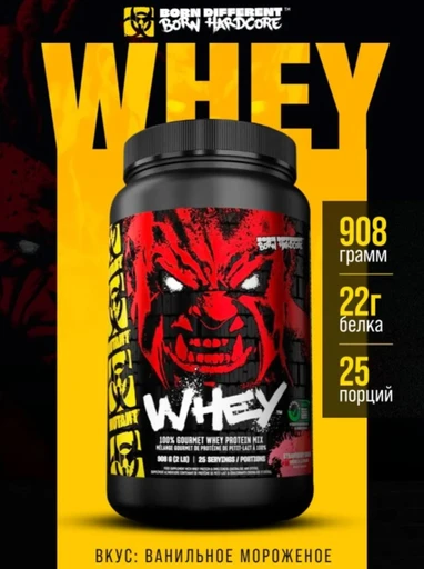 Mutant Whey 910 г - ваниль 