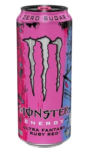 Monster Энергетический напиток Monster ULTRA FANTASY RUBY RED 500 мл Ирландия ж/б
