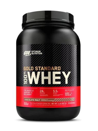 OPTIMUM NUTRITION 100% Whey Gold Standard 907 г - шоколадный солод