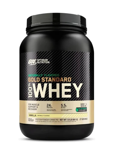 OPTIMUM NUTRITION 100% Whey Gold Standard Natural Gluten Free 837 г - ваниль