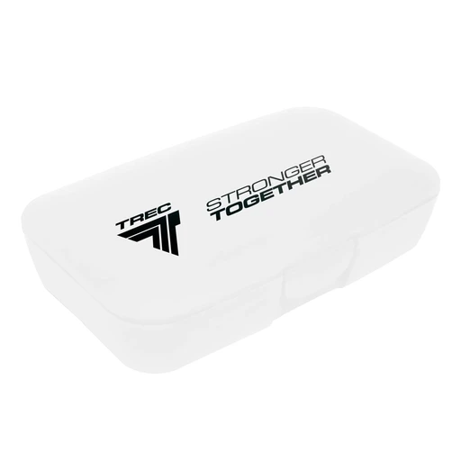Trec Nutrition Таблетница для капсул Stronger Together - белый 