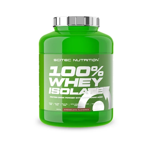 Scitec Nutrition 100% Whey Isolate 1816г - малина