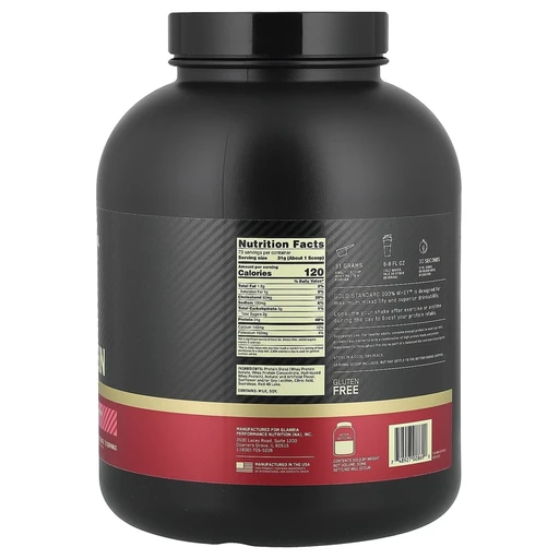 OPTIMUM NUTRITION 100% Whey Gold Standard 2270 гр - клубника 