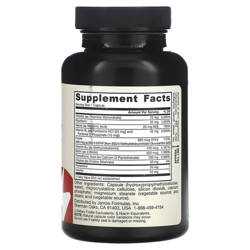 JARROW FORMULAS B-Right® 100ct (100 капсул) 