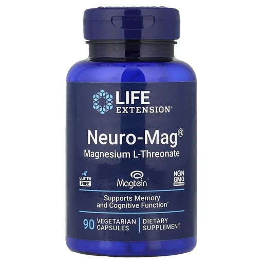 LIFE EXTENSION Neuro-Mag Magnesium L-Threonate, 90 вег капс