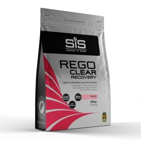 SIS POWDER REGO CLEAR, напиток протеиновый в порошке, вкус Персик, пакет 460 гр. 