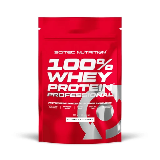 Scitec Nutrition 100% Whey Protein Professional 500г - кокос