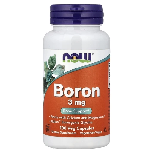 NOW Boron 3 mg 100 vcaps
