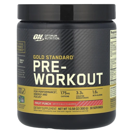 OPTIMUM NUTRITION Gold Standard PRE-Workout 330 г - фруктовый пунш 