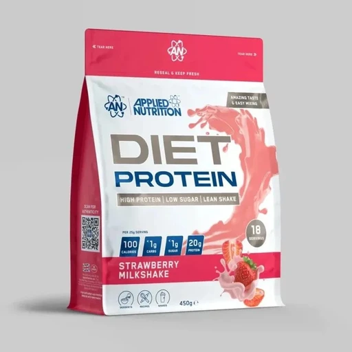 Applied Nutrition DIET WHEY (BAG) 450G (STRAWBERRY MILKSHAKE)