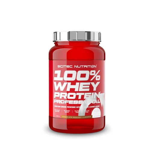 Scitec Nutrition 100% Whey Protein Professional 920г - шоколад-фундук