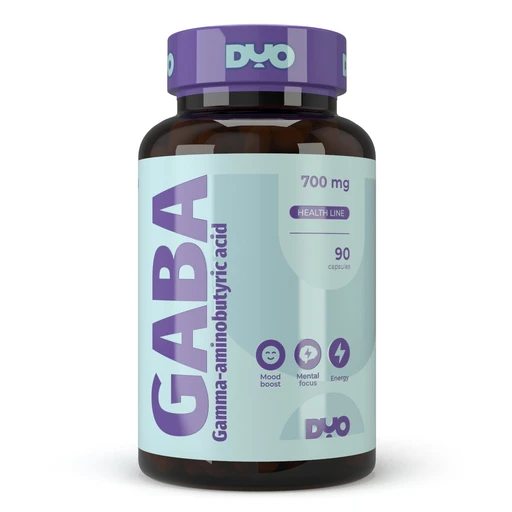 DYO GABA 700 mg (Гамма-аминомасляная кислота 700 мг), 90 капс