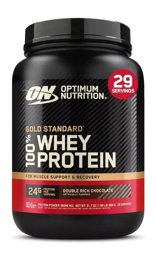 OPTIMUM NUTRITION 100% Whey Gold Standard 907 гр - шоколад (дабл рич)