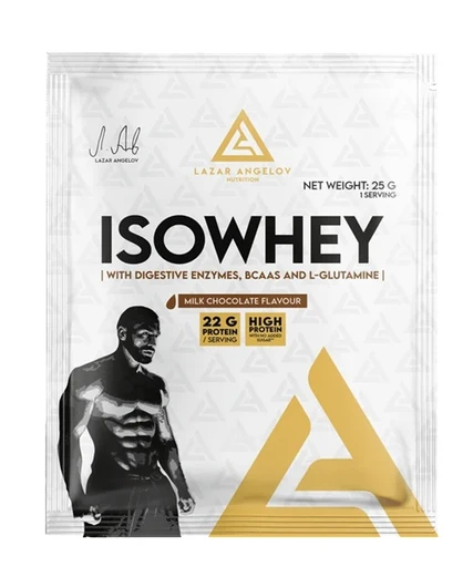 LAZAR ANGELOV ISOWHEY MILK CHOCOLATE 25 g 