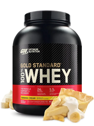 OPTIMUM NUTRITION 100% Whey Gold Standard 2270 гр - банан Годно до 22.10.2026