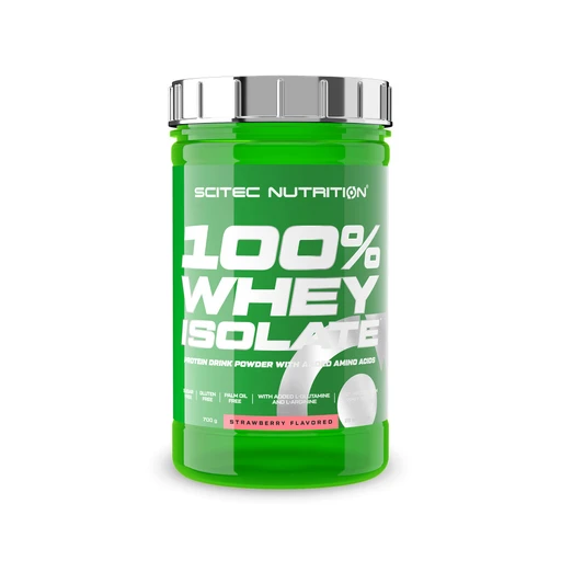 Scitec Nutrition 100% Whey Isolate 700г - клубника