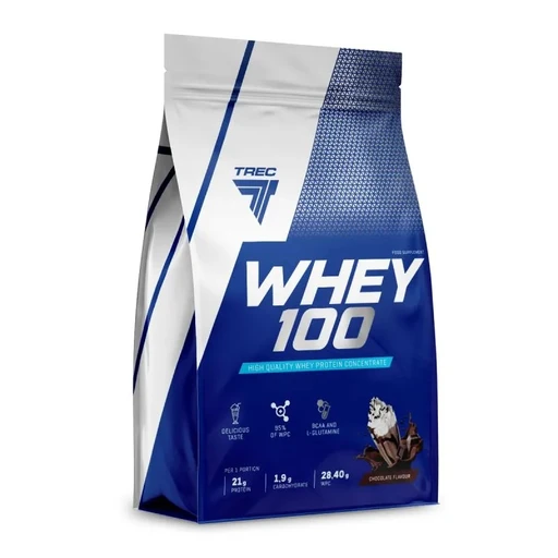 Trec Nutrition Whey 100 700 гр - шоколад