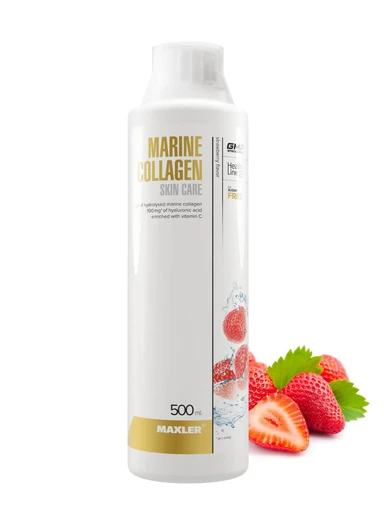 Maxler Marine Collagen 500 ml-Strawberry 