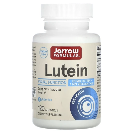 Jarrow Formulas Lutein 20 MG, Лютеин, (60 капсул)