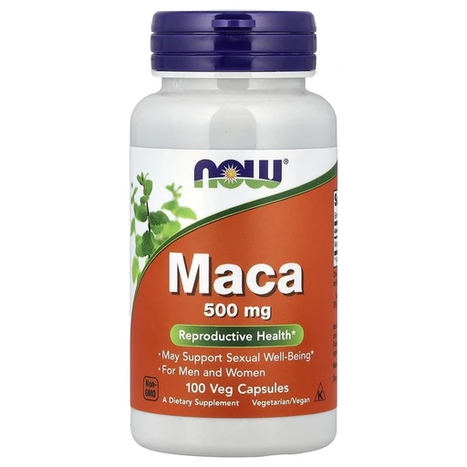 NOW Maca 500 mg 100 caps