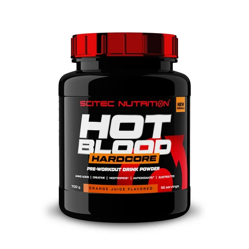 Scitec Nutrition Hot Blood Hardcore 700g (orange juice) 