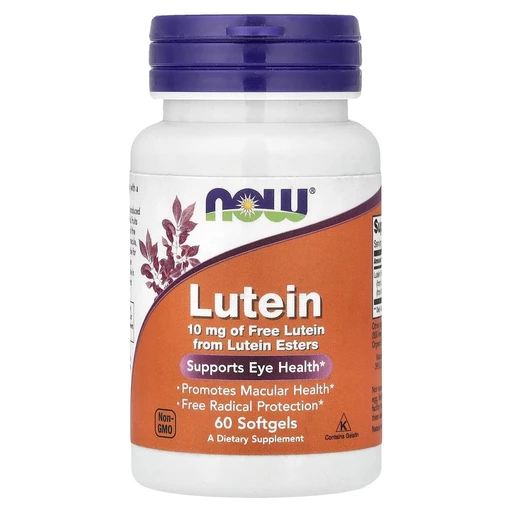 NOW Lutein From Esters 10 mg  60 softgels