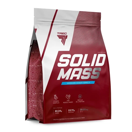TREC NUTRITION Solid Mass 3000 г (пакет) - шоколад 