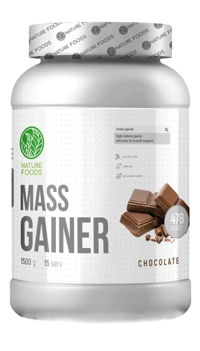 Nature Foods Gainer 1500 г - шоколад 