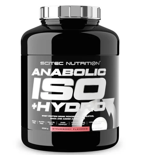 Scitec Nutrition Anabolic Iso+Hydro 2000г - клубника 