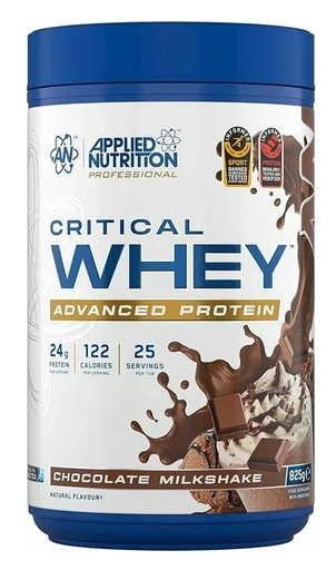 Applied Nutrition CRITICAL WHEY CHOCOLATE MILKSHAKE 825G ( Шоколадный Молочный Коктейль)