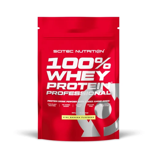 Scitec Nutrition 100% Whey Protein Professional 500г - киви-банан 