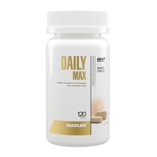 MAXLER «Daily Max tablets» № 120 /БАД МАКСЛЕР «Дэйли Макс таблетс»